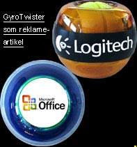 GyroTwister - som reklameartikel