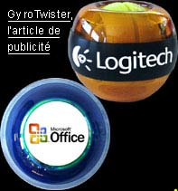 GyroTwister - larticle de publicite